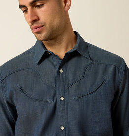 Ariat Mens Ariat Retro Harlan Fitted Snap Shirt