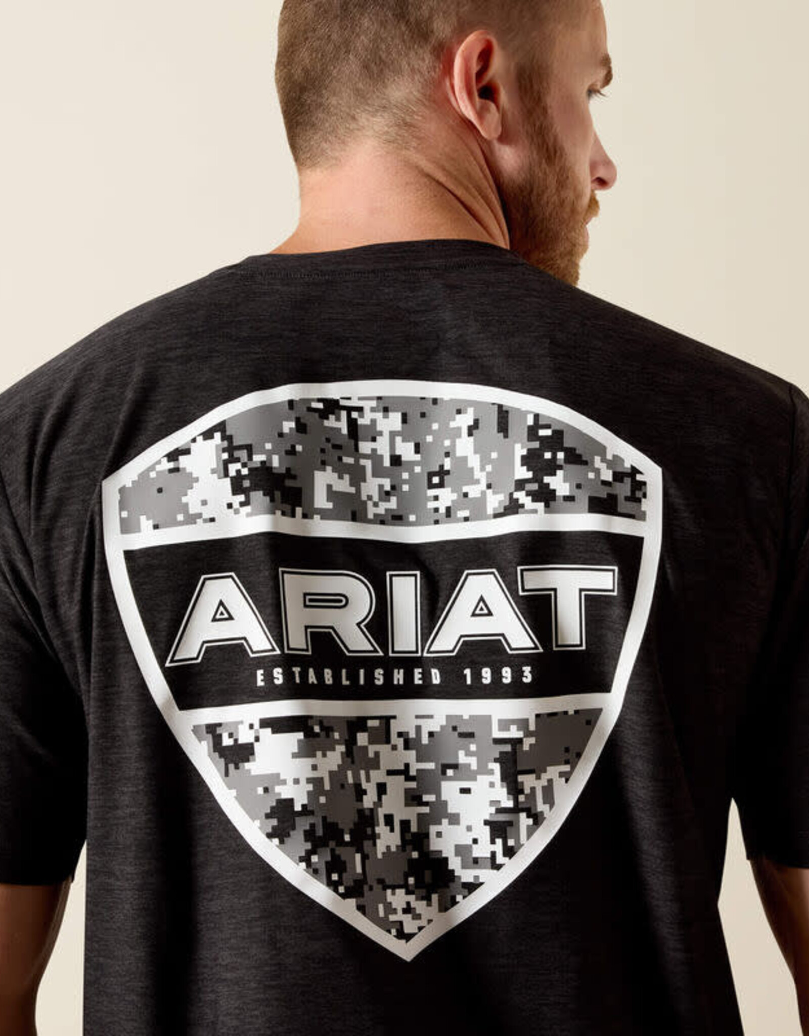 Ariat Mens Ariat Digi Shield Charger T-Shirt