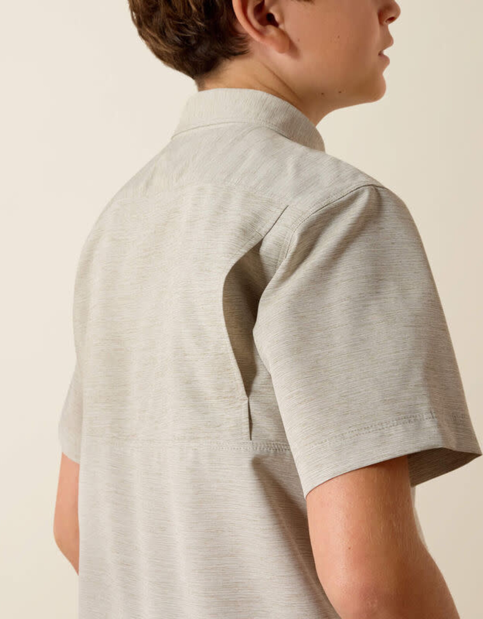 Ariat Boys Ariat VenTEK Outbound Heathered Classic Fit Shirt