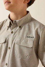 Ariat Boys Ariat VenTEK Outbound Heathered Classic Fit Shirt