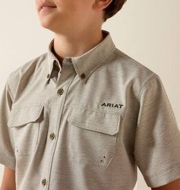 Ariat Boys Ariat VenTEK Outbound Heathered Classic Fit Shirt