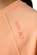 Ariat Womens Ariat Orange Rebar Heat Fighter Essential Short Sleeve T Shirt