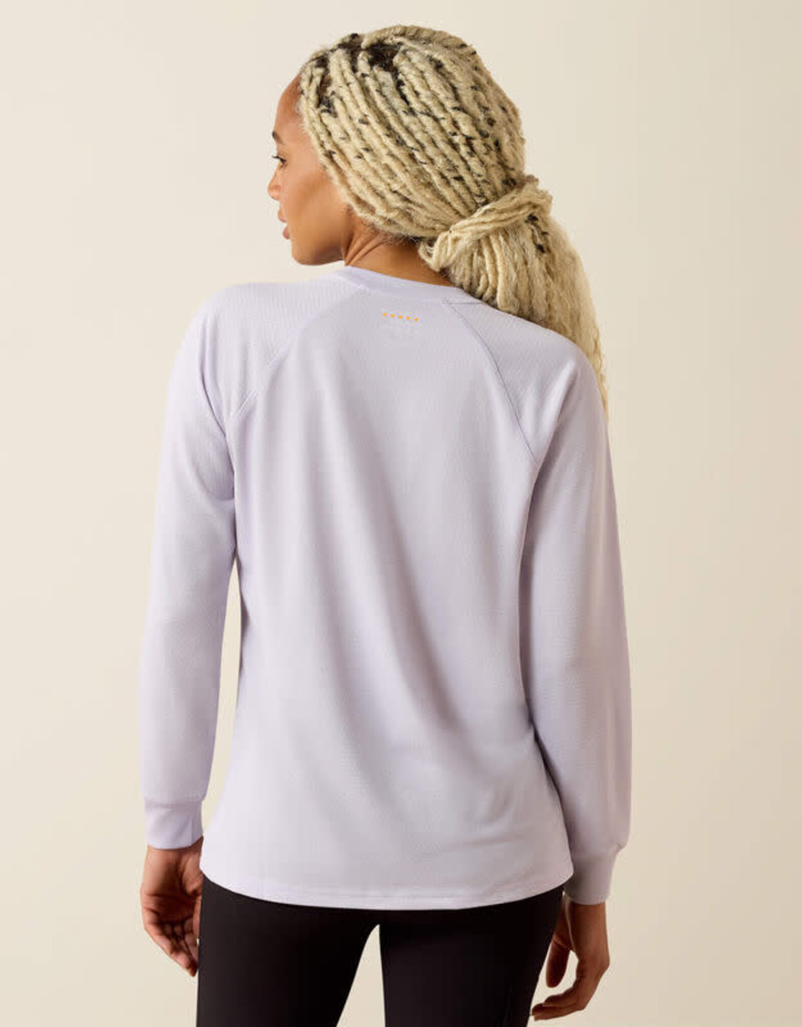 Ariat Womens Ariat Lilac Rebar Heat Fighter Essential Long Sleeve T Shirt