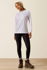 Ariat Womens Ariat Lilac Rebar Heat Fighter Essential Long Sleeve T Shirt