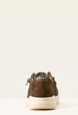 Ariat Mens Ariat Hilo Stretch Lace Up Western Brown Shoe