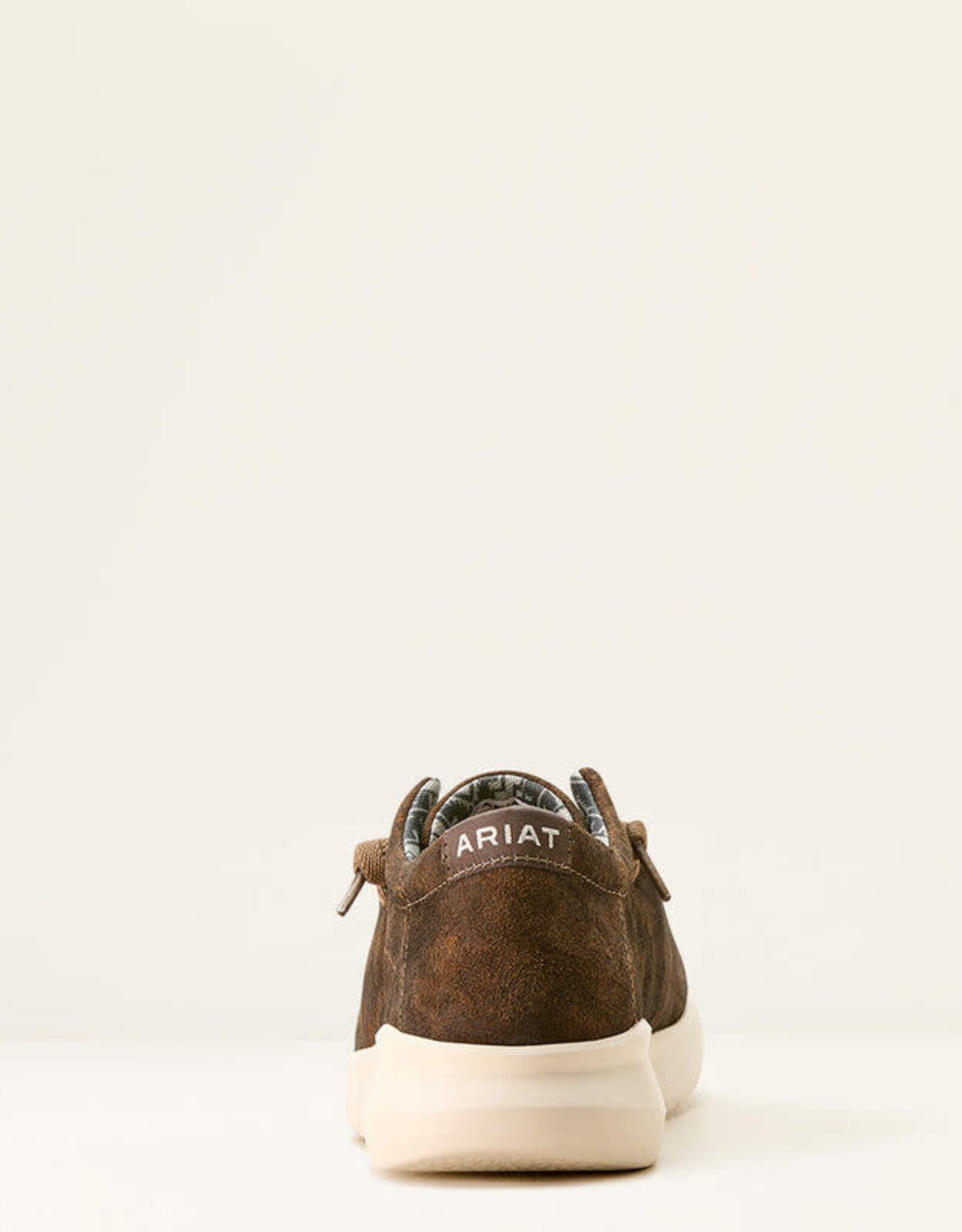 Ariat Mens Ariat Hilo Stretch Lace Up Western Brown Shoe