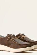 Ariat Mens Ariat Hilo Stretch Lace Up Western Brown Shoe