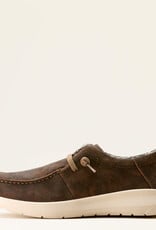 Ariat Mens Ariat Hilo Stretch Lace Up Western Brown Shoe