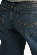 Cinch Mens Cinch Relax Fit Boot Cut Grant Dark Stone Wash Western Denim Jean