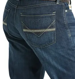 Cinch Mens Cinch Relax Fit Boot Cut Grant Dark Stone Wash Western Denim Jean