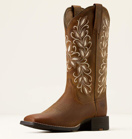 Ariat Ariat Womens Round Up Holly Wide Square Toe Western Boot