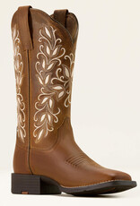 Ariat Ariat Womens Round Up Holly Wide Square Toe Western Boot