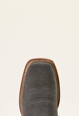 Ariat Mens Ariat Iron Grey Roughout County Roads Wide Square Toe Cowboy Boot