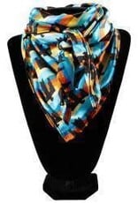 Wild Rag 100% Silk Sunset Thunderbird Print 33x33