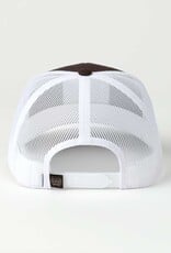 Cinch Mens Cinch Be Legendary Patch Brown N White Mesh Snapback Trucker Ball Cap