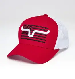 Kimes Ranch Capital Red Ball Cap