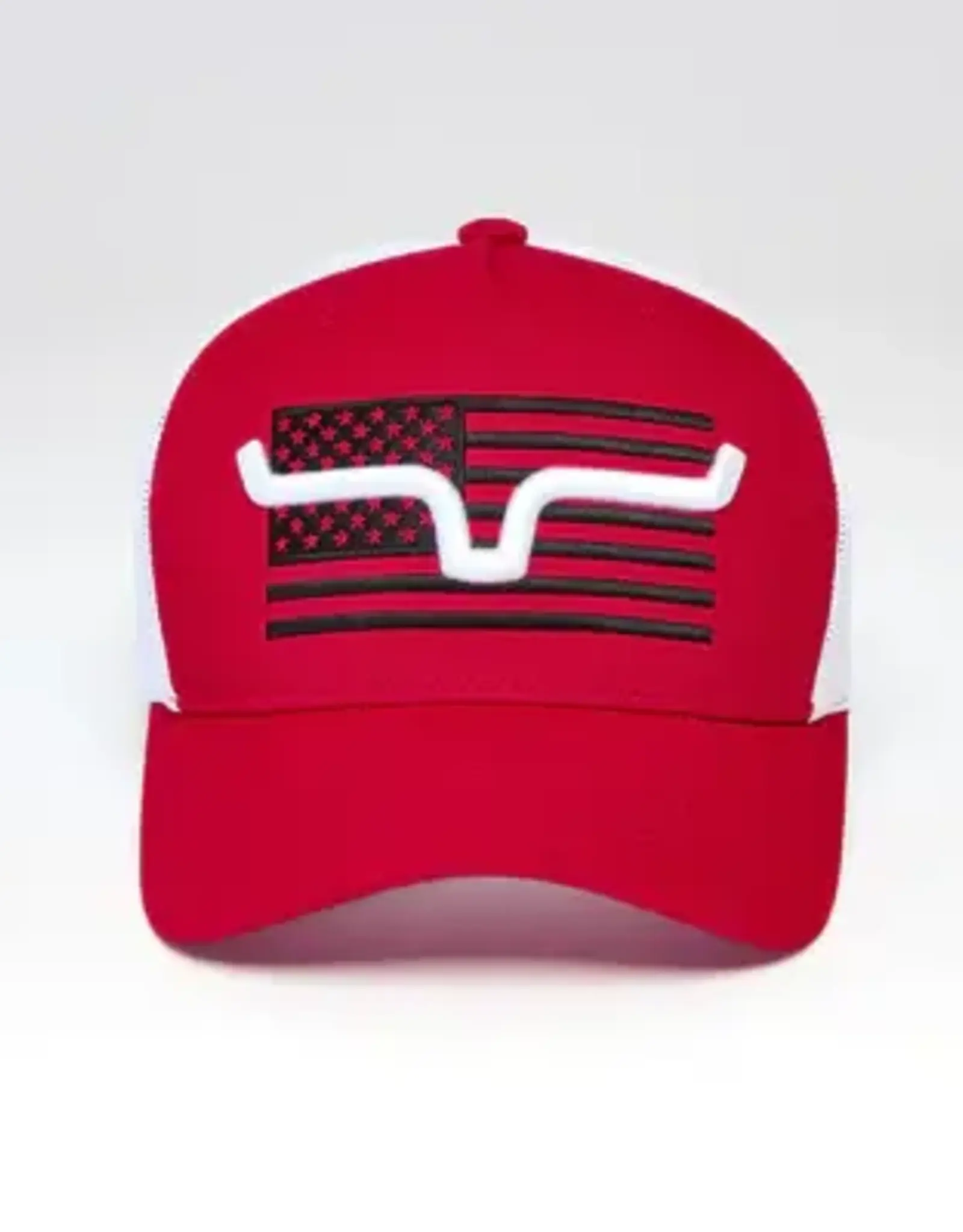 Kimes Capital Red Ball Cap