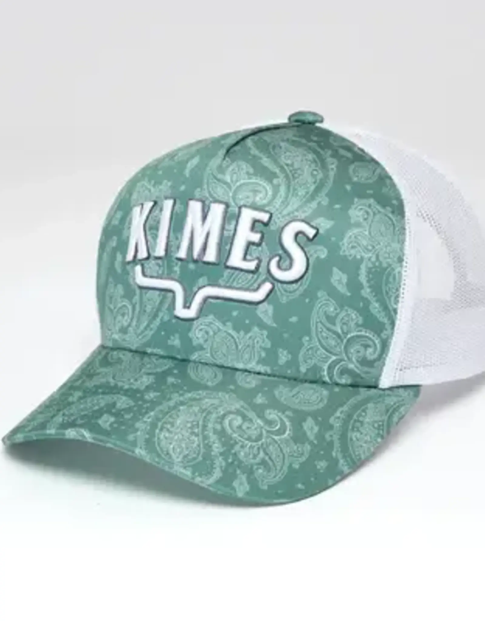Kimes Ranch Bellevue Green Paisley Ball Cap