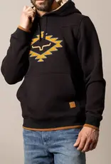 Kimes Ranch Mens Black Berger Hooded Pullover Sweatshirt