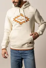 Kimes Ranch Mens Natural Berger Hooded Pullover Sweatshirt