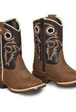 Boys Toddler Trace Brown Black Western Cowboy Boot
