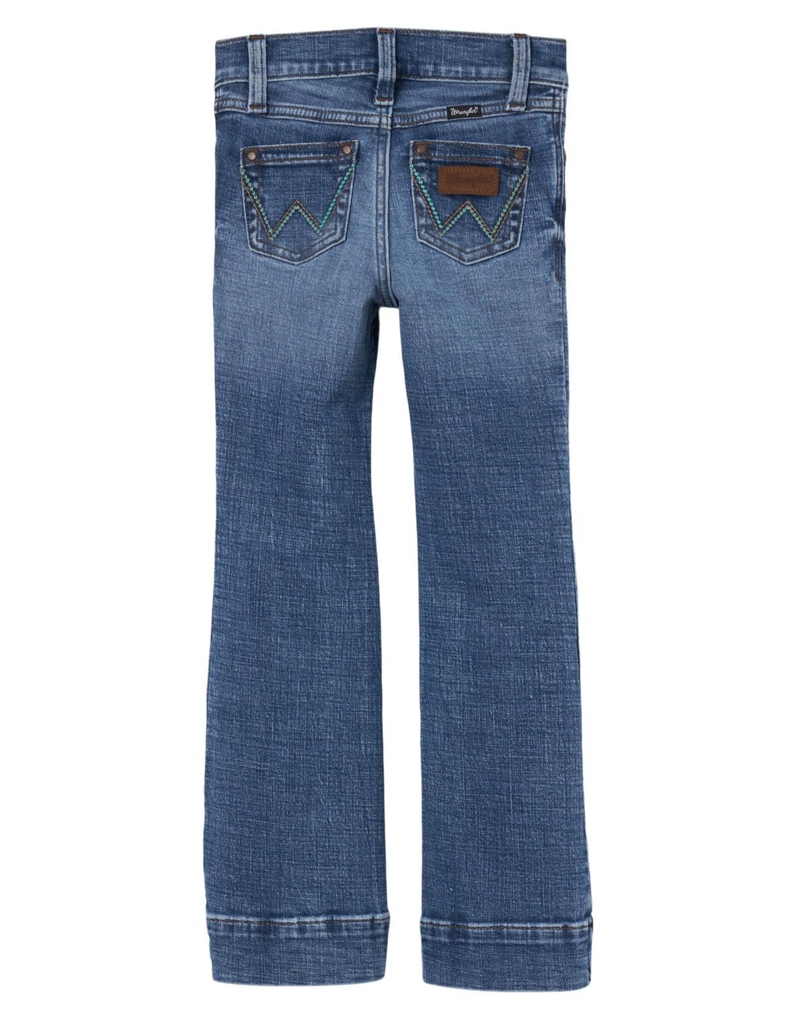 Girls Wrangler Retro Trouser Western Jeans