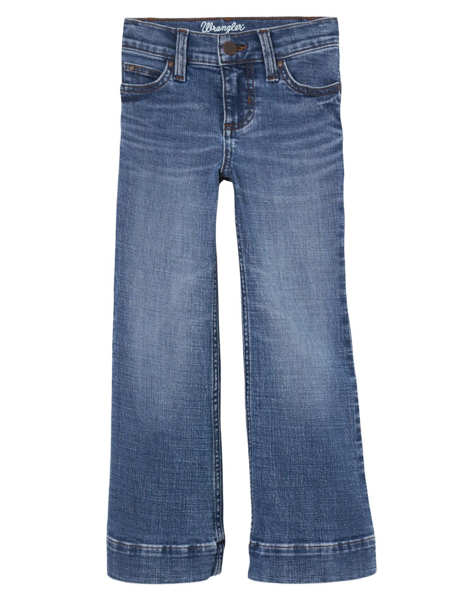 Girls Wrangler Retro Trouser Western Jeans