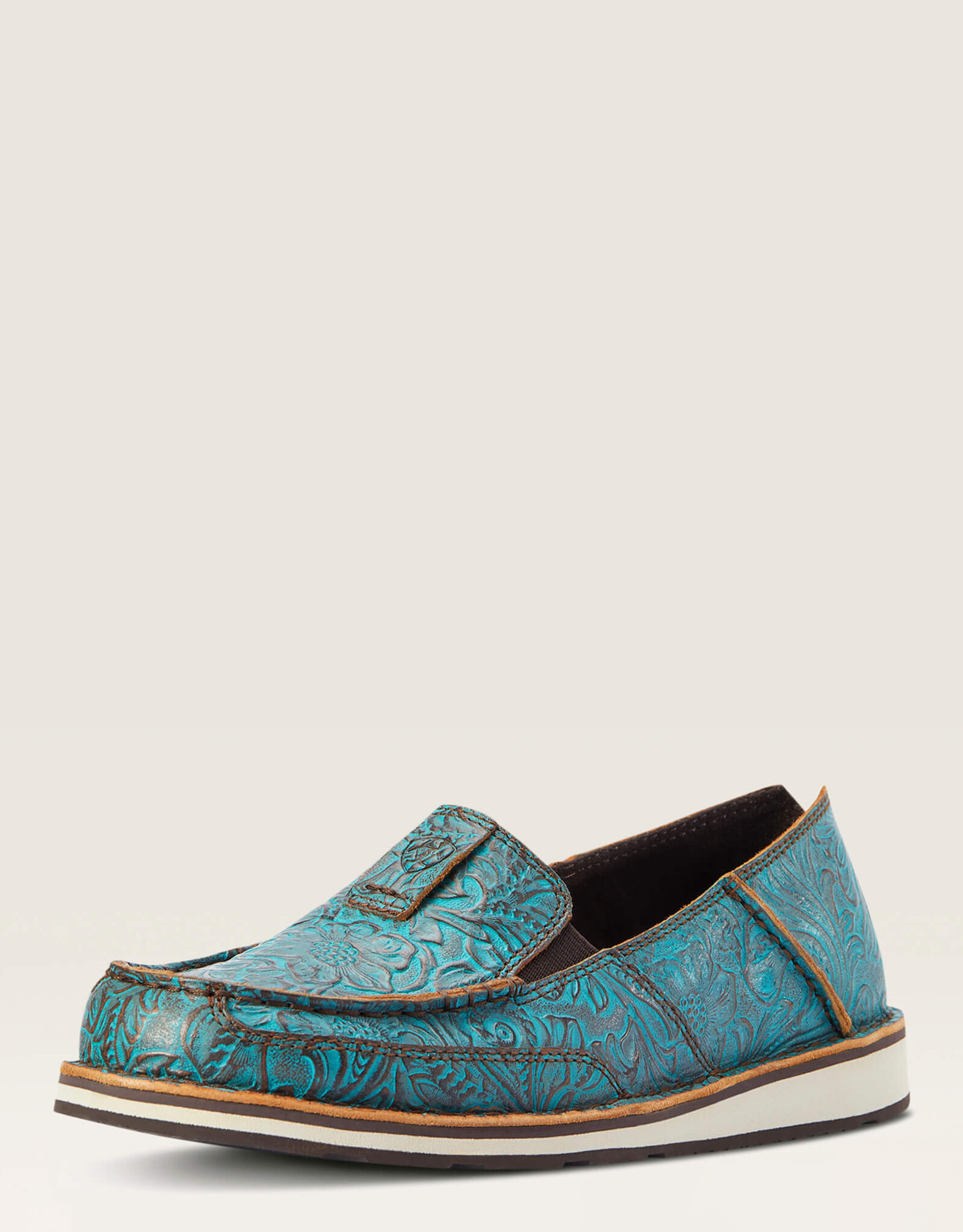Ariat Ariat Womens Cruiser Embossed Brushed Turquoise Floral