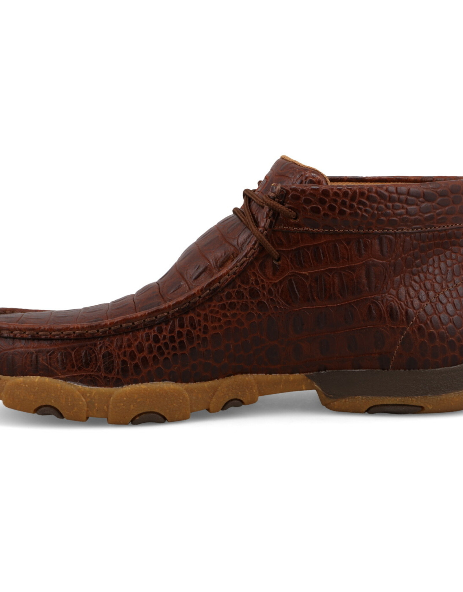 Mens Twisted X Caiman Print Chukka Driving Moc