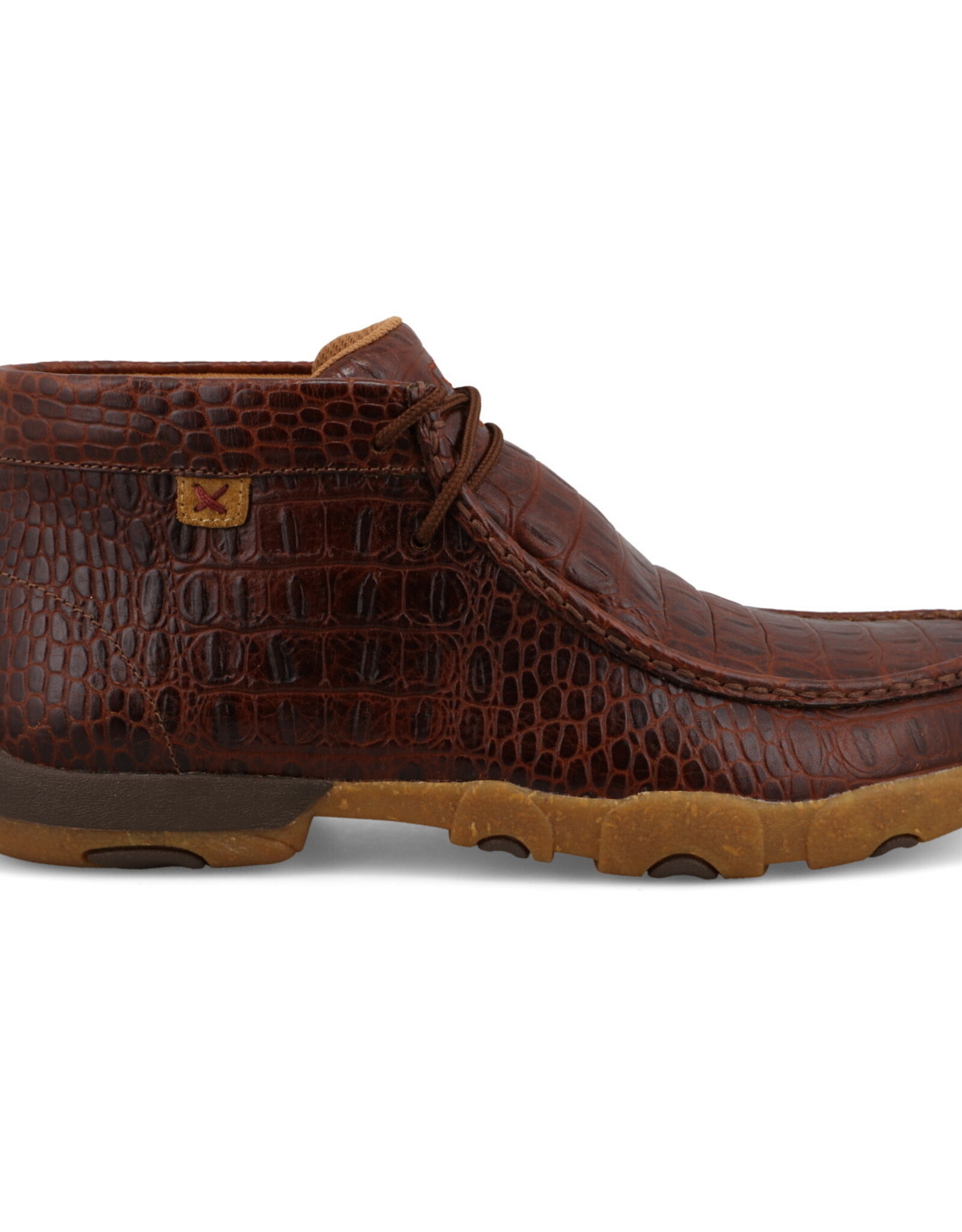 Mens Twisted X Caiman Print Chukka Driving Moc