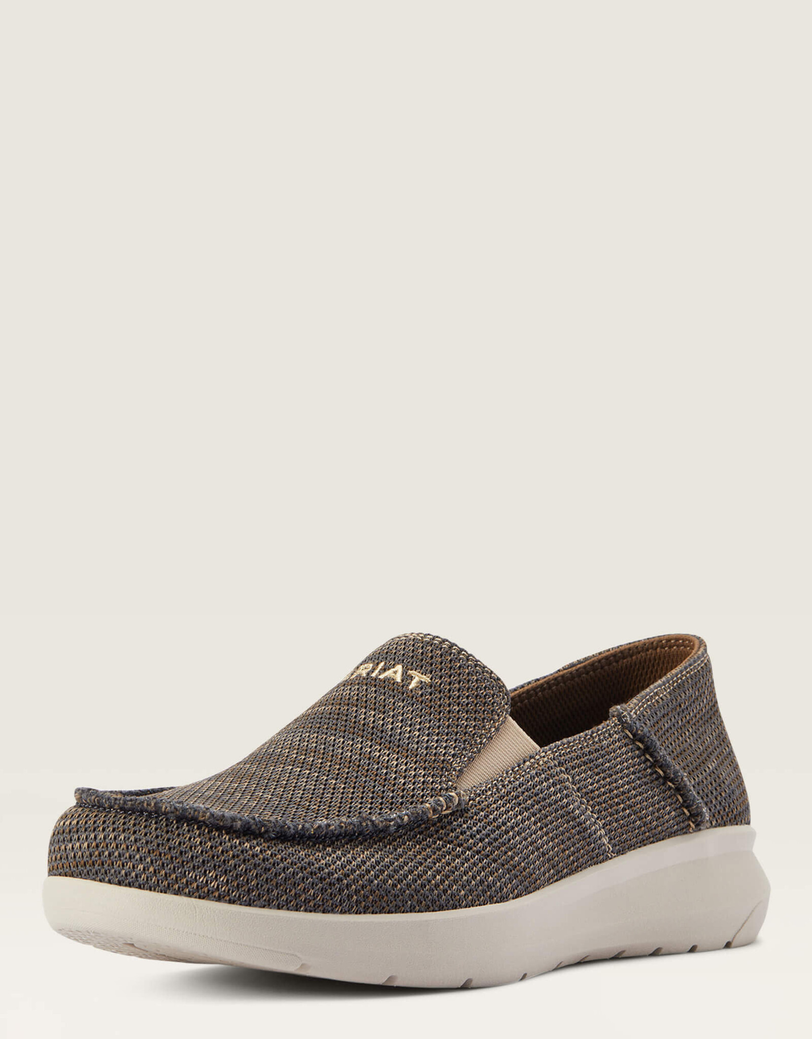 Ariat Mens Ariat Heather Brown Hilo 360 Slip On Shoe