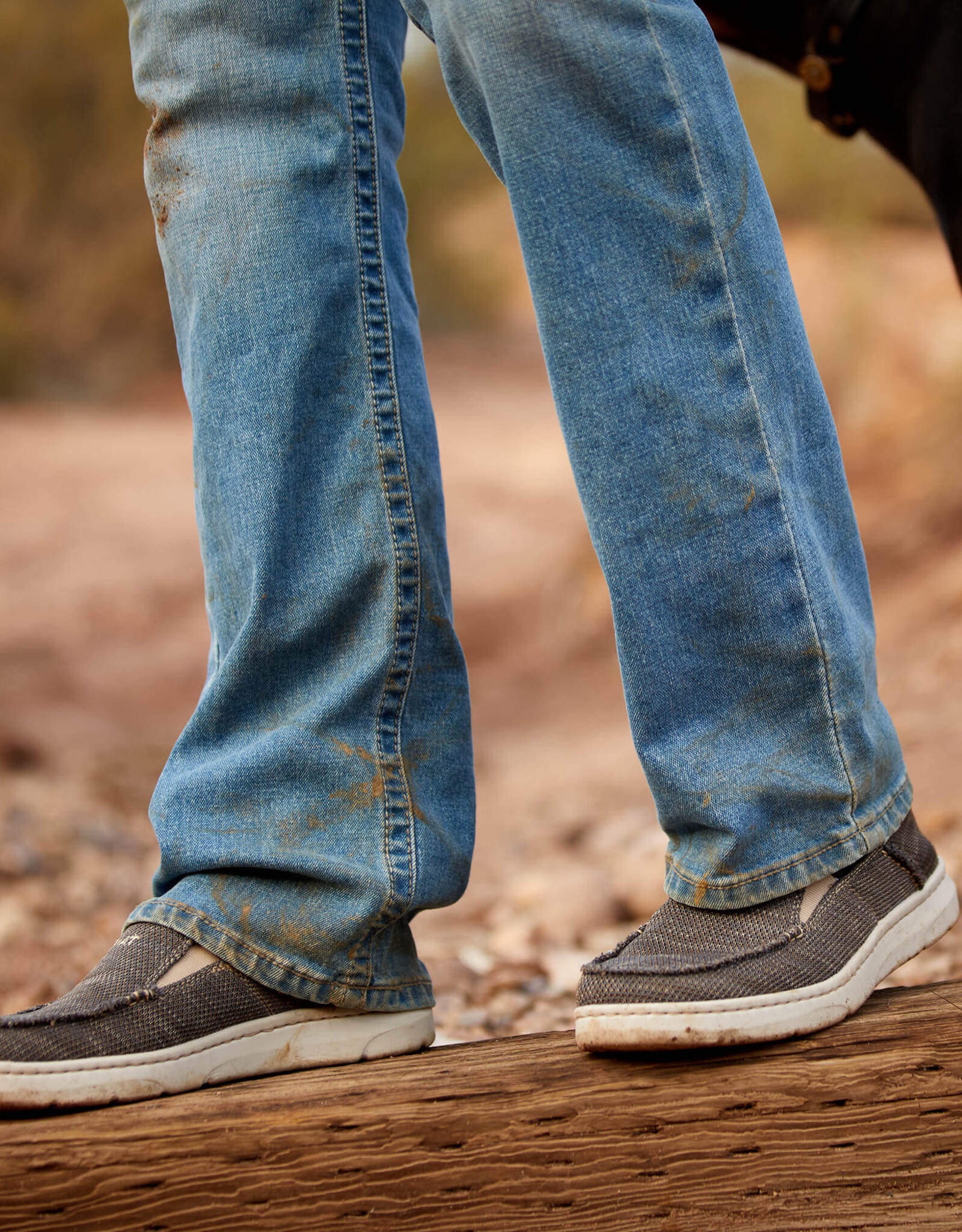 Ariat Mens Ariat Heather Brown Hilo 360 Slip On Shoe