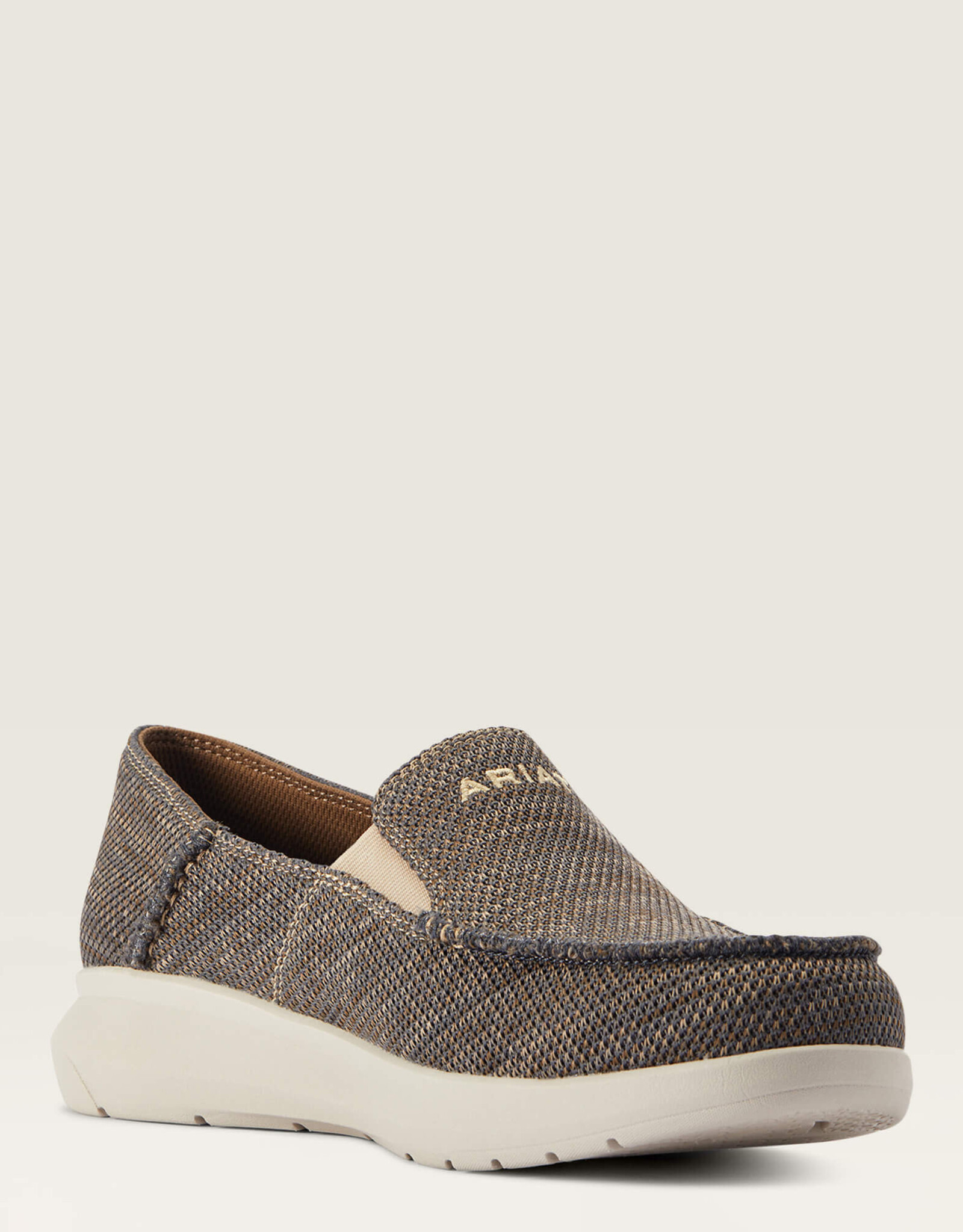 Ariat Mens Ariat Heather Brown Hilo 360 Slip On Shoe