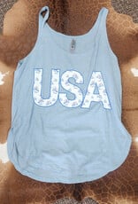 Arrow F Womens Rodeo USA Western Graphic Tank Top
