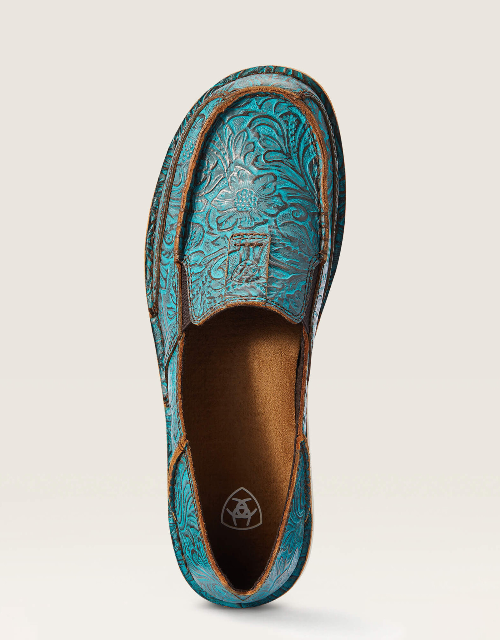Ariat Ariat Womens Cruiser Embossed Brushed Turquoise Floral