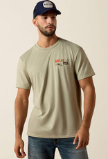 Ariat Mens Ariat Whisky Uno Classic Fit Short Sleeve T-Shirt