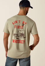 Ariat Mens Ariat Whisky Uno Classic Fit Short Sleeve T-Shirt