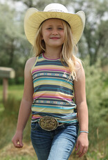 Cruel Girl Girls Yellow Serape Tank Top