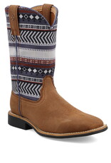Kids Hooey Twisted X Multi Color Grey Brown Western Cowboy Boot