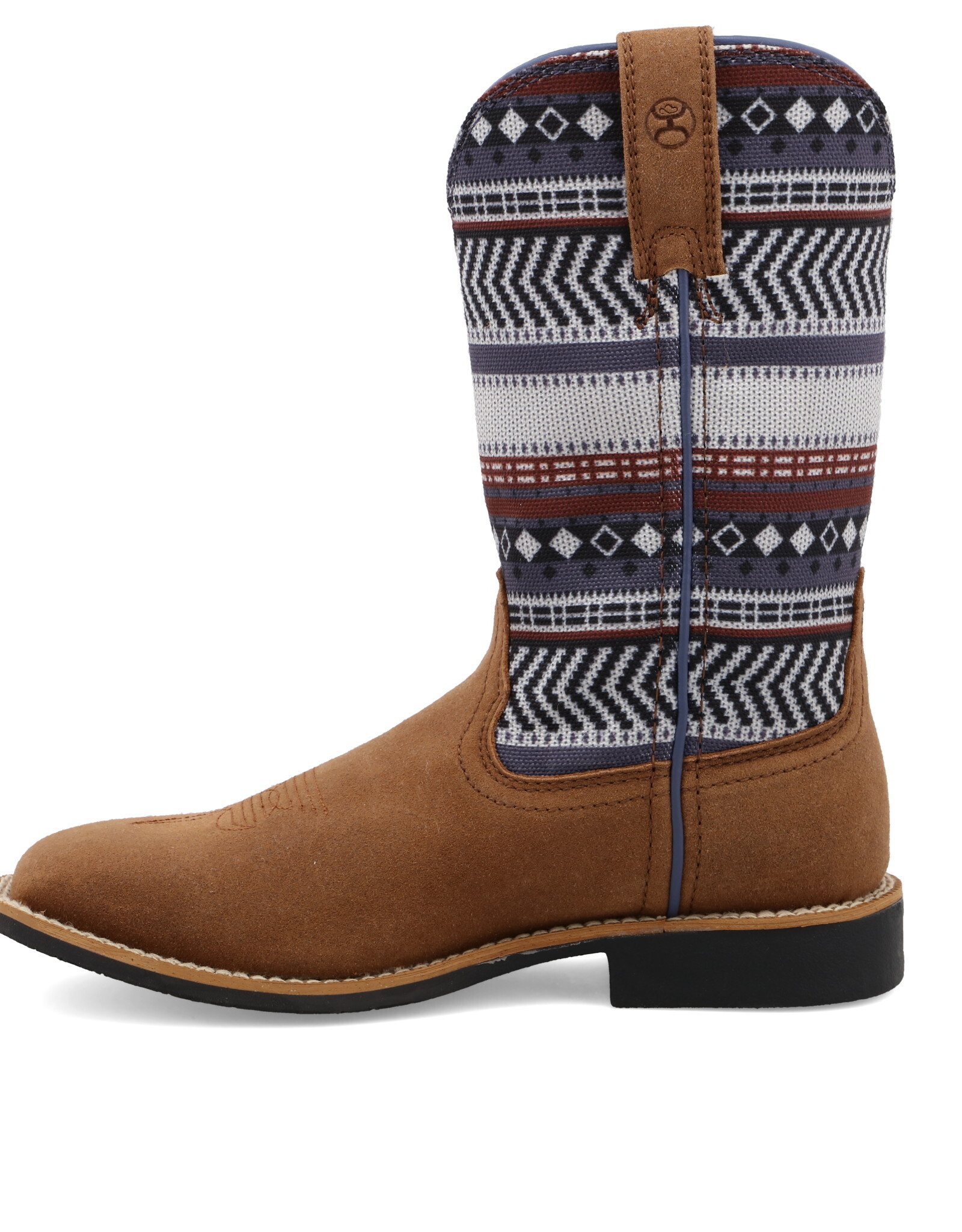Kids Hooey Twisted X Multi Color Grey Brown Western Cowboy Boot