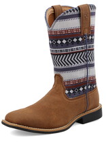 Kids Hooey Twisted X Multi Color Grey Brown Western Cowboy Boot