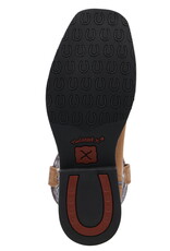 Kids Hooey Twisted X Multi Color Grey Brown Western Cowboy Boot