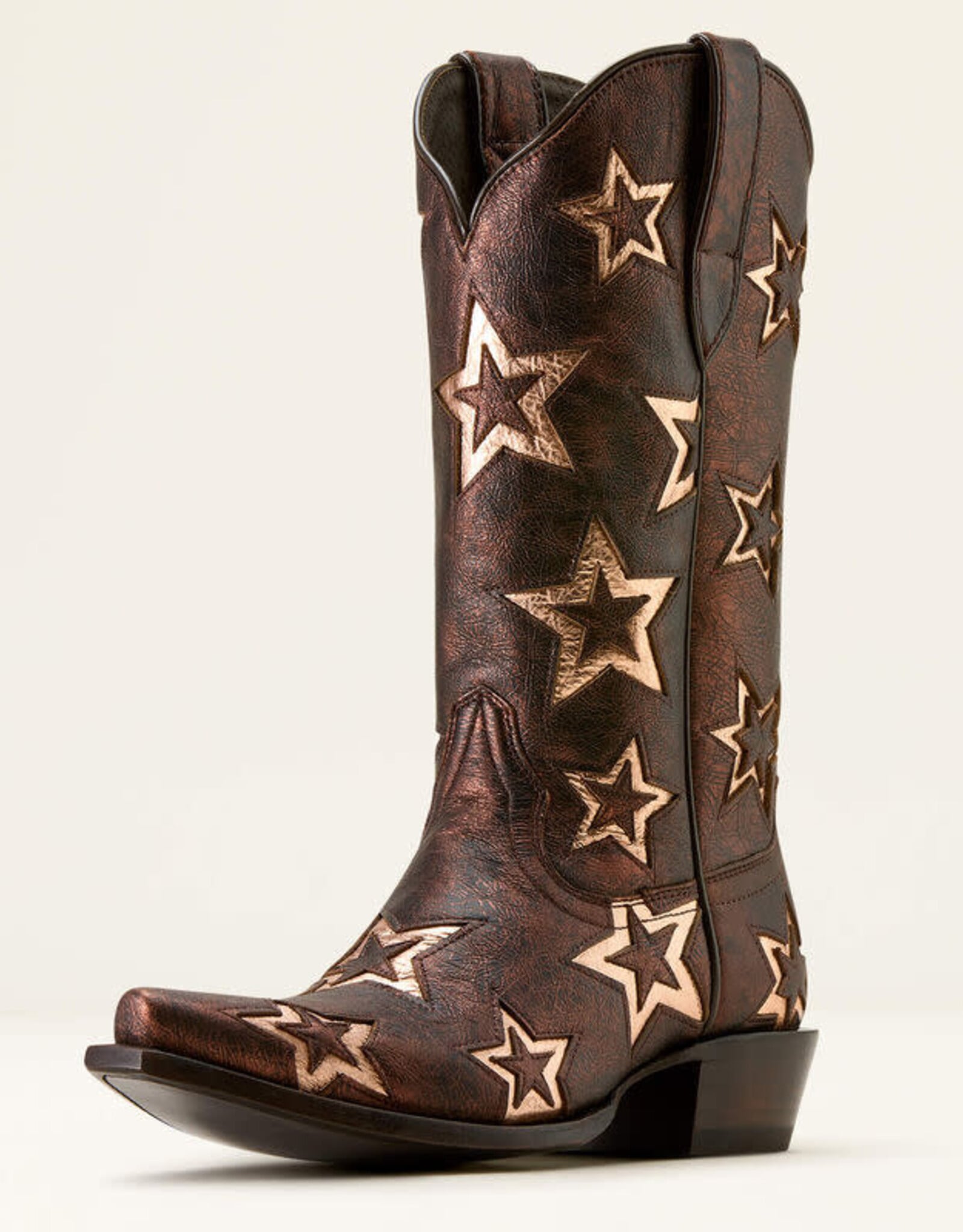 Ariat Ariat Womens Hazen Bronze Star Snip Toe Western Cowboy Boot