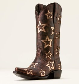 Ariat Ariat Womens Hazen Bronze Star Snip Toe Western Cowboy Boot