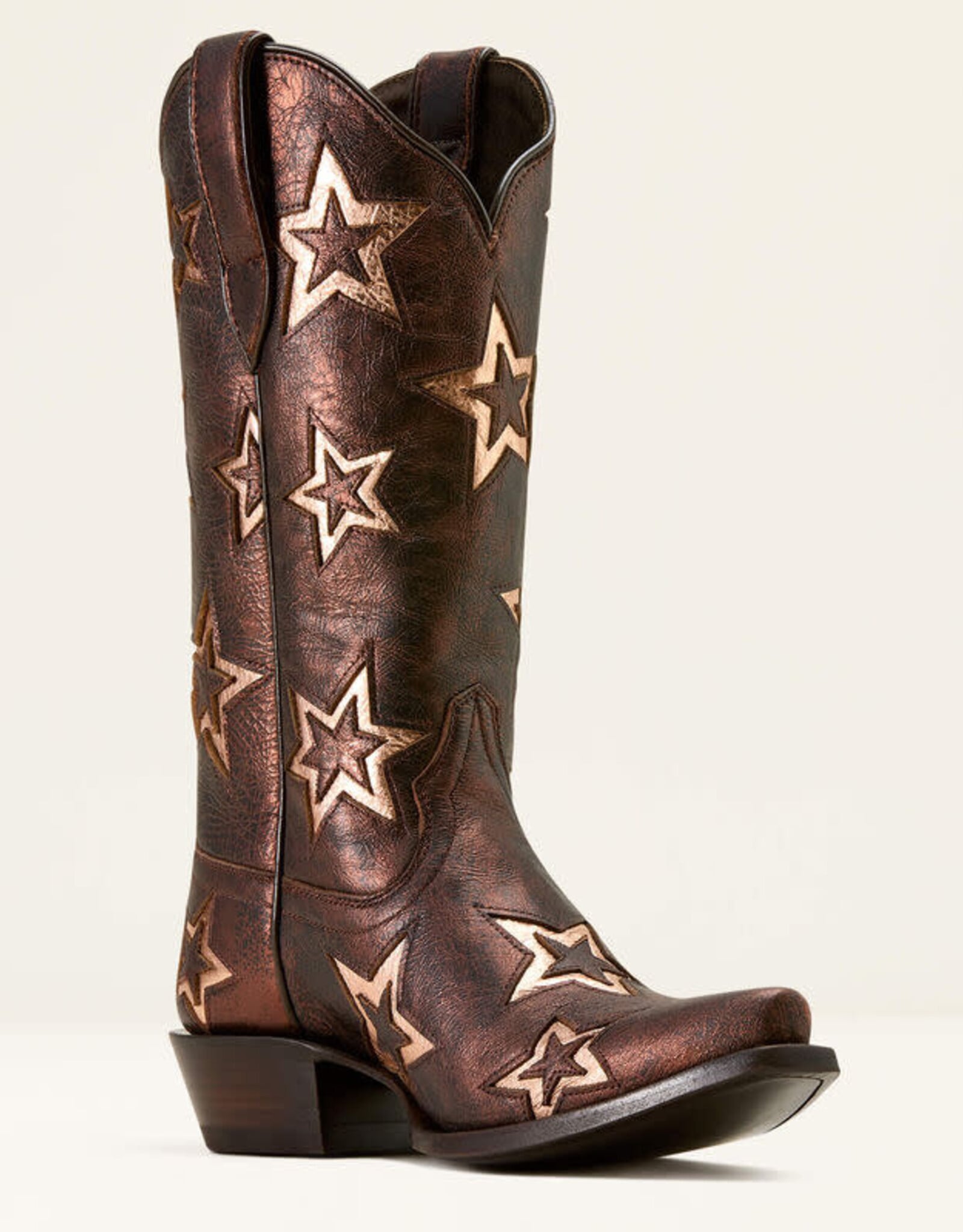 Ariat Ariat Womens Hazen Bronze Star Snip Toe Western Cowboy Boot