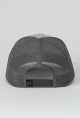Cinch Mens Cinch Pioneers & Patriots Patch Grey Mesh Snapback Trucker Ball Cap