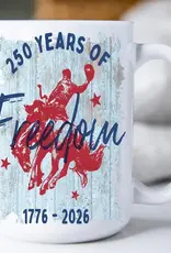250 Years of Freedom Western Coffee Cup