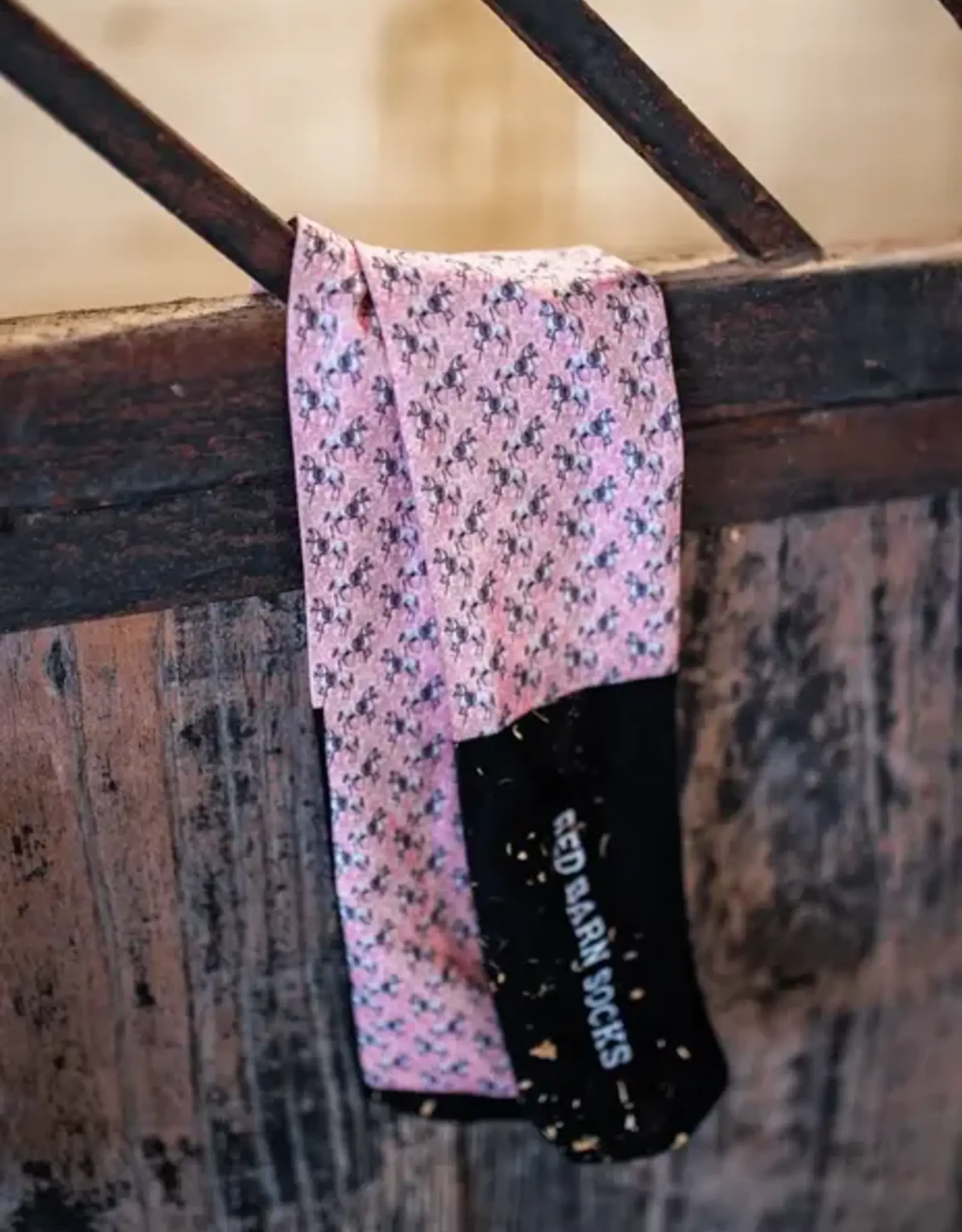 Red Barn Socks Red Barn Pink Giddy Up Buttercup Boot Socks