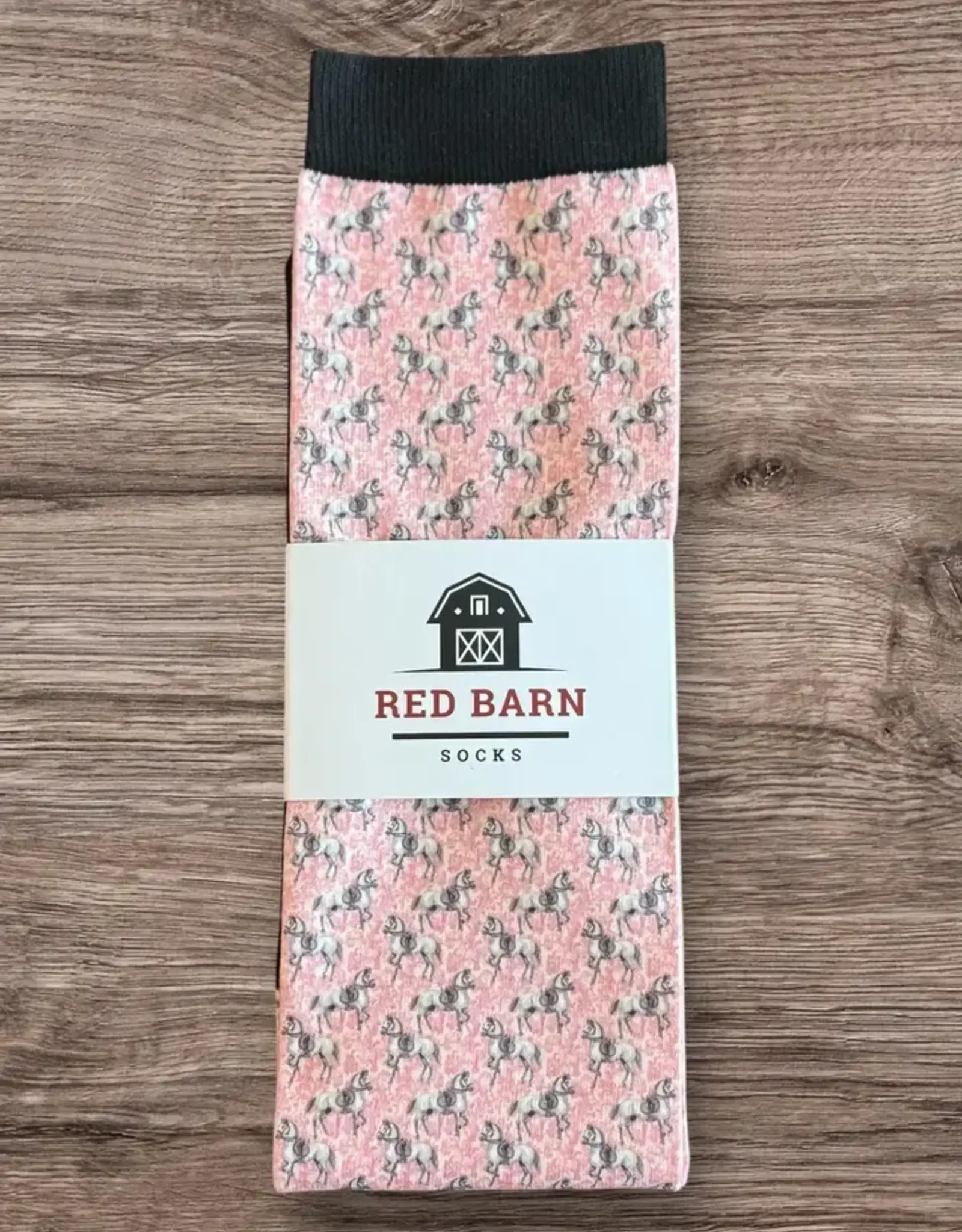 Red Barn Socks Red Barn Pink Giddy Up Buttercup Boot Socks