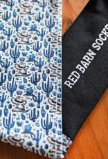 Red Barn Socks Red Barn Blue Hat Trick Boot Socks